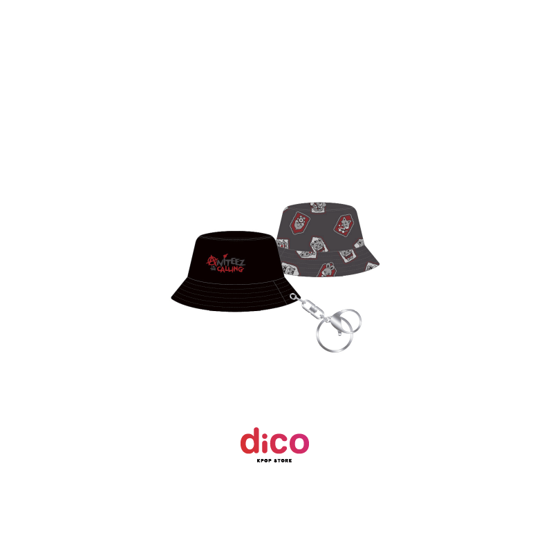 [PREVENTA] ATEEZ - THE CALLING ANITEEZ: BUCKET HAT KEYCHAIN