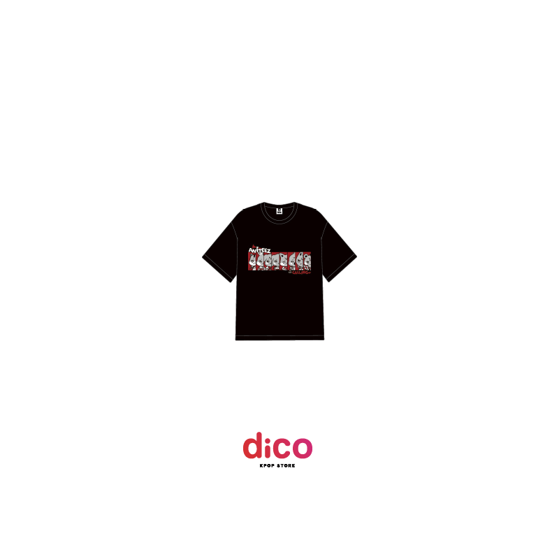 [PREVENTA] ATEEZ - THE CALLING ANITEEZ: BLACK T-SHIRTS
