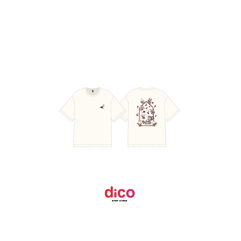 [PREVENTA] ATEEZ - THE CALLING ANITEEZ: CREAM T-SHIRTS