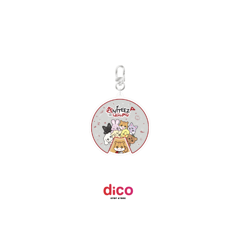 [PREVENTA] ATEEZ - THE CALLING ANITEEZ: ACRYLIC ROULETTE KEYRING
