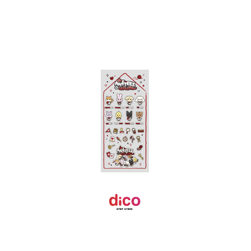 [PREVENTA] ATEEZ - THE CALLING ANITEEZ: EPOXY STICKER