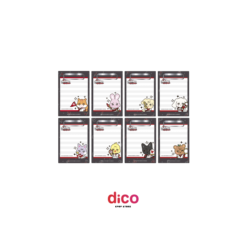 [PREVENTA] ATEEZ - THE CALLING ANITEEZ: MINI CLIPBOARD & MEMO PAD SET