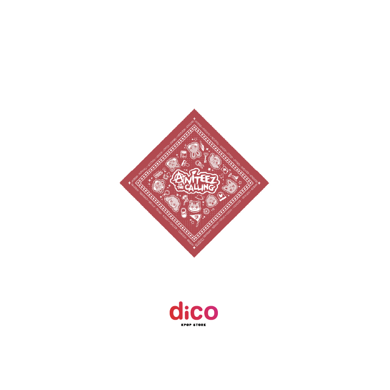 [PREVENTA] ATEEZ - THE CALLING ANITEEZ: BANDANA RED