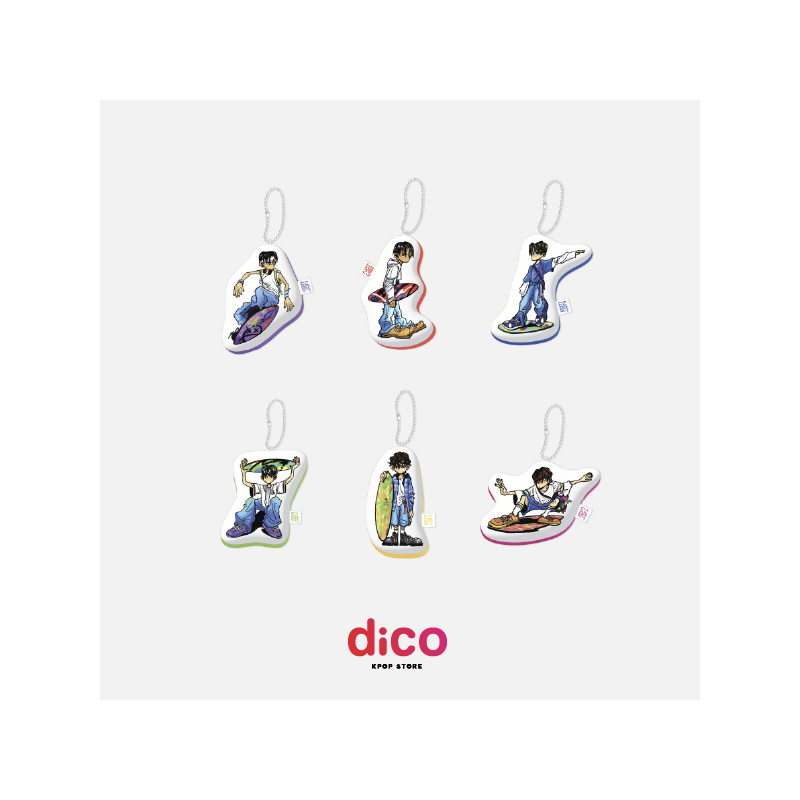 [PREVENTA] NCT WISH - COLOR MD: MINI CUSHION KEY RING (Random Ver.)