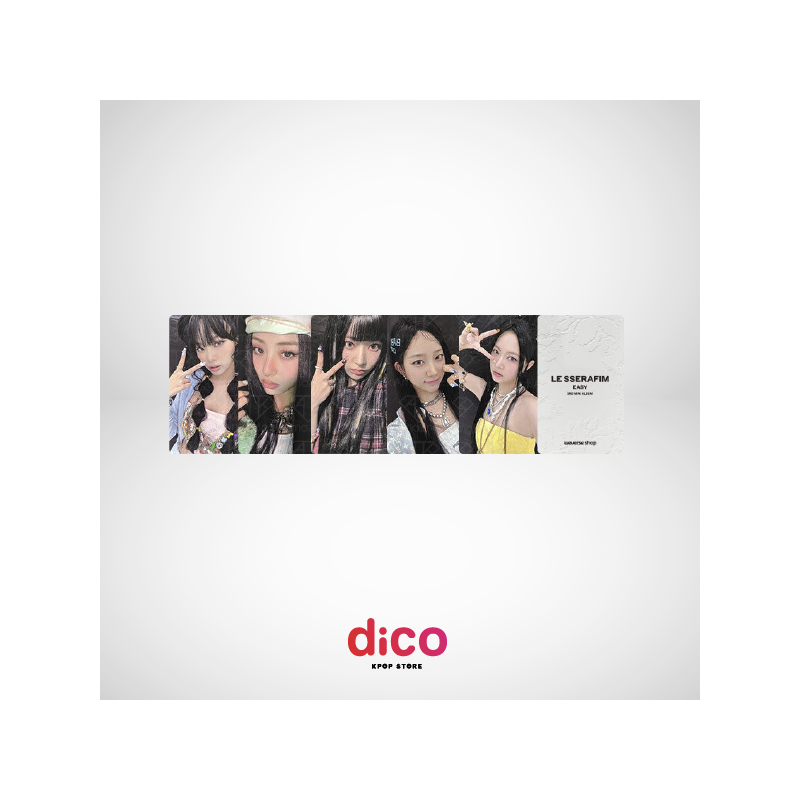 LE SSERAFIM - PHOTOCARD EASY (POB WEVERSE) LE SSERAFIM - PHOTOCARD EASY (POB WEVERSE)