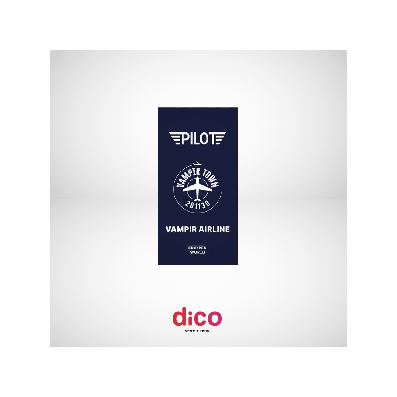 [PREVENTA] ENHYPEN - WORLD COUPON CARD COLLECTION (PILOT BASIC Ver.)