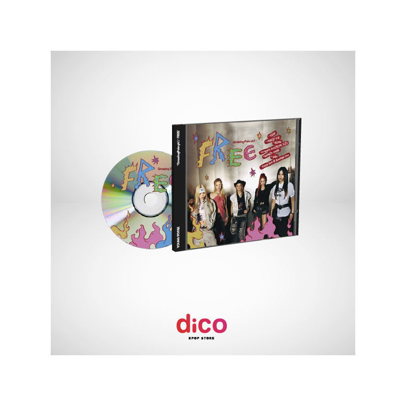 [A PEDIDO] YOUNG POSSE - Growing Pain pt.1 : FREE (Jewel Case Ver.)