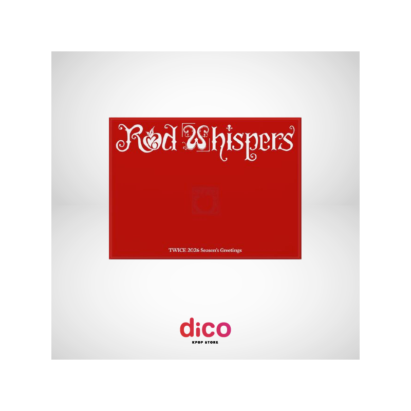 [PREVENTA] TWICE - 2026 SEASONS GREETINGS - RED WHISPERS