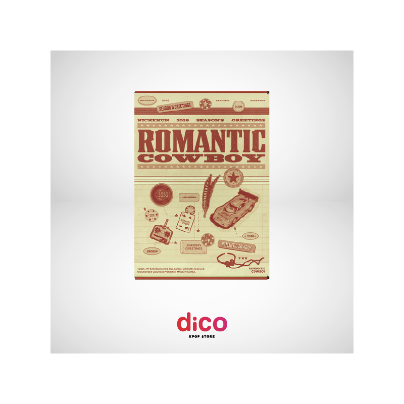 [PREVENTA] NICHKHUN - 2026 SEASONS GREETINGS - ROMANTIC COWBOY