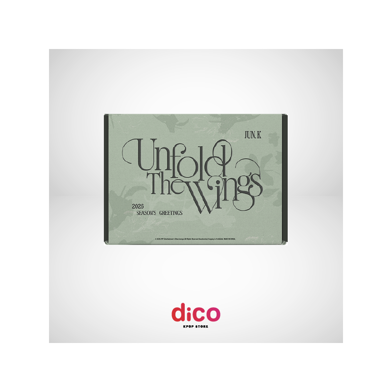 [PREVENTA] JUN.K - 2026 SEASONS GREETINGS - Unfold The Wings