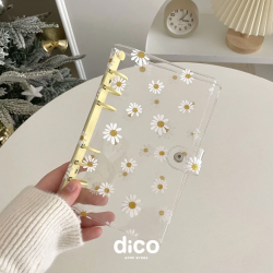 BINDER A5 FLOWER (AMARILLO)