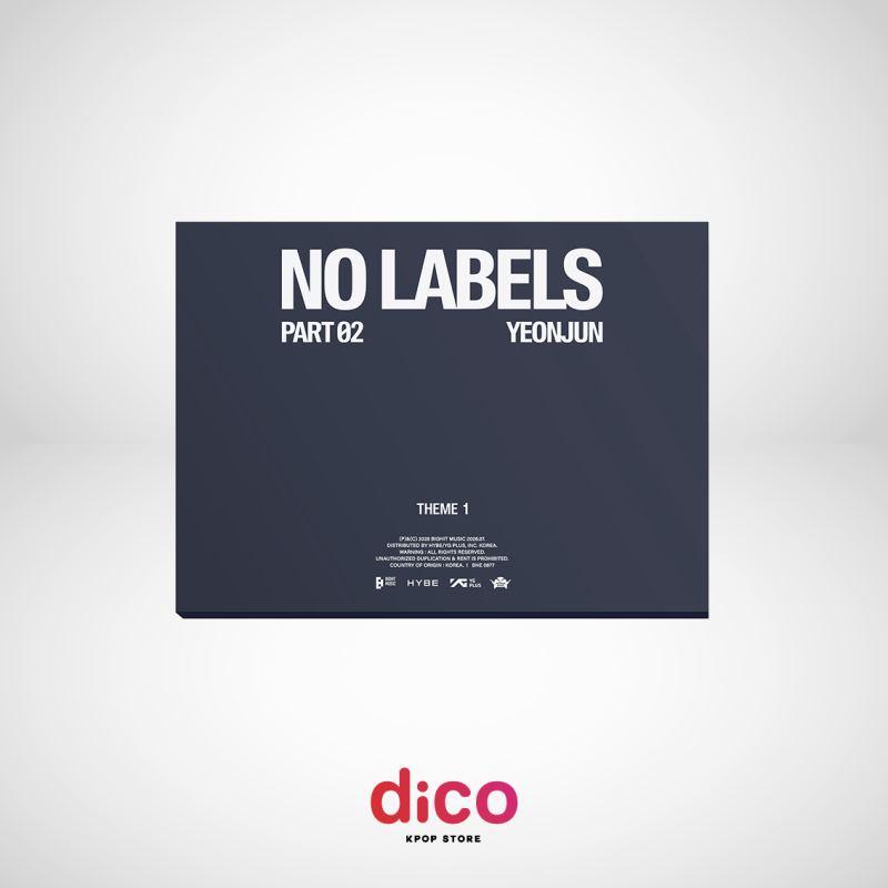 [Weverse Shop] YEONJUN - NO LABELS: PART 02 (Standard ver.)