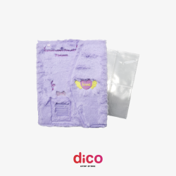 BINDER A4 PLUSH CARPETA
