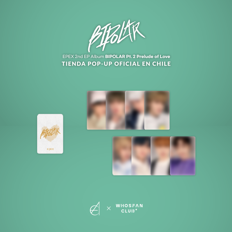 EPEX - Whosfan Club Special Photocard EPEX - Whosfan Club Special Photocard