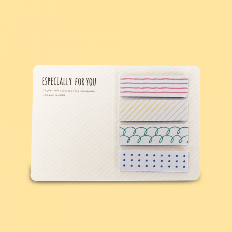 Etiquetas de cinta adhesiva masking tape Rayas