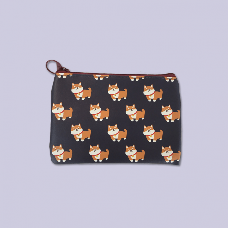 Estuche mediano ecocuero Shiba