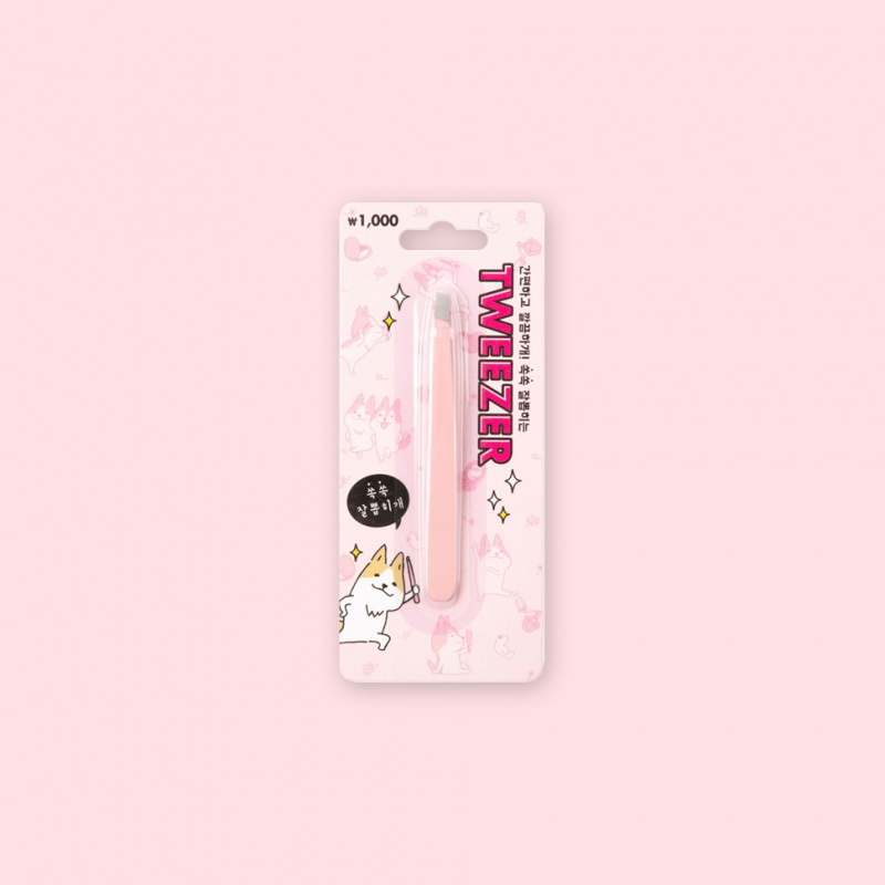 Pinza metálica Rosa pastel