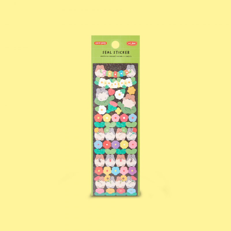 Set stickers deco Hamsters