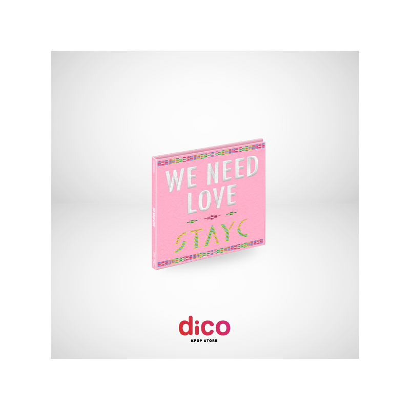STAYC - WE NEED LOVE (3rd Single Album) (Digipack Ver.)