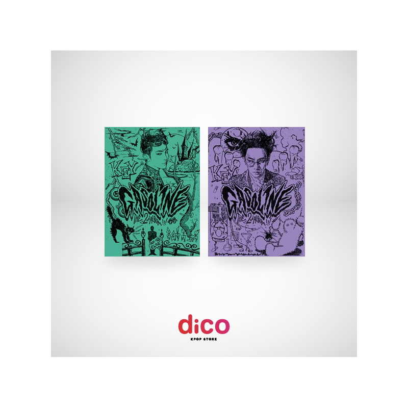 KEY - Gasoline (2nd Album) (Booklet Ver.) KEY - Gasoline (2nd Album) (Booklet Ver.)