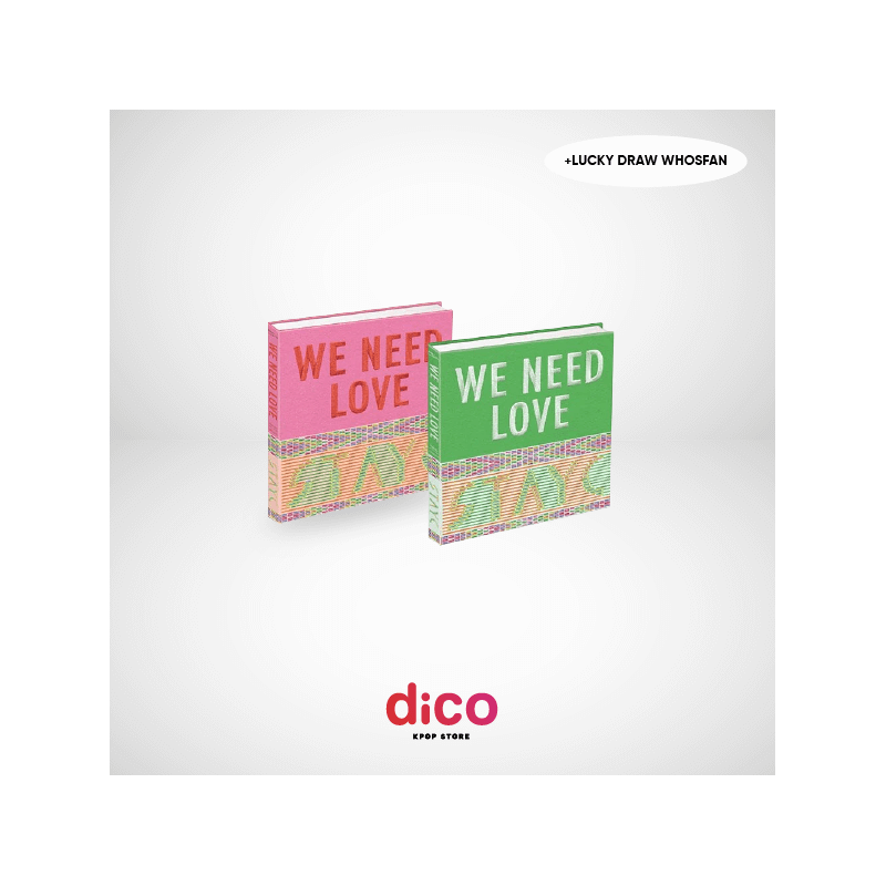 [INCLUYE PC WHOSFANCLUB] STAYC - WE NEED LOVE (3rd Single Album) (Random Ver.)