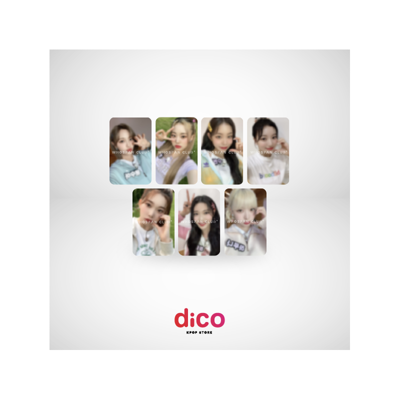 BILLLIE - PHOTOCARD WHOSFAN CLUB