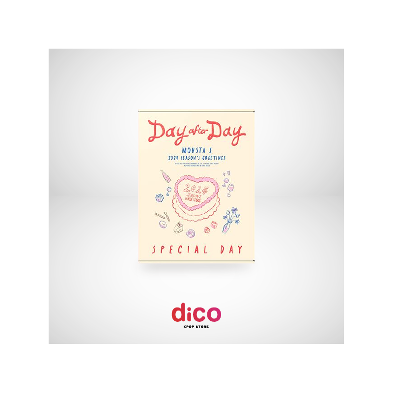 [PREVENTA] MONSTA X - 2024 SEASON'S GREETINGS Day after Day  (SPECIAL DAY ver.)
