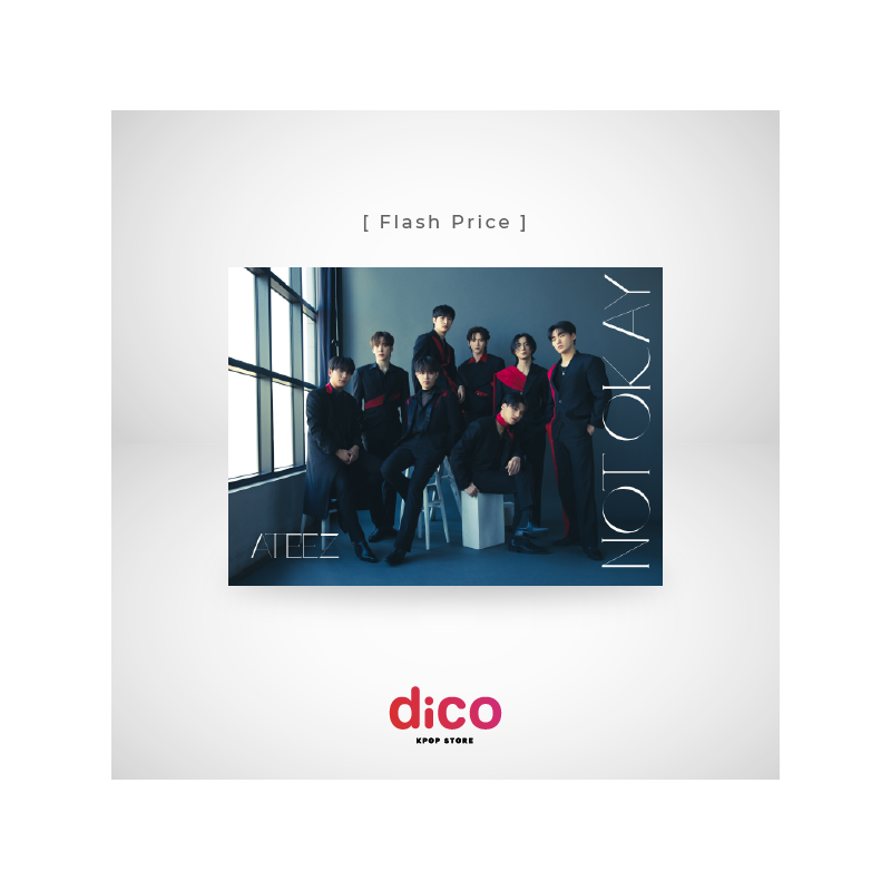 ATEEZ - JAPAN 3RD SINGLE - NOT OKAY (Flash Price) ATEEZ - JAPAN 3RD SINGLE - NOT OKAY (Flash Price)