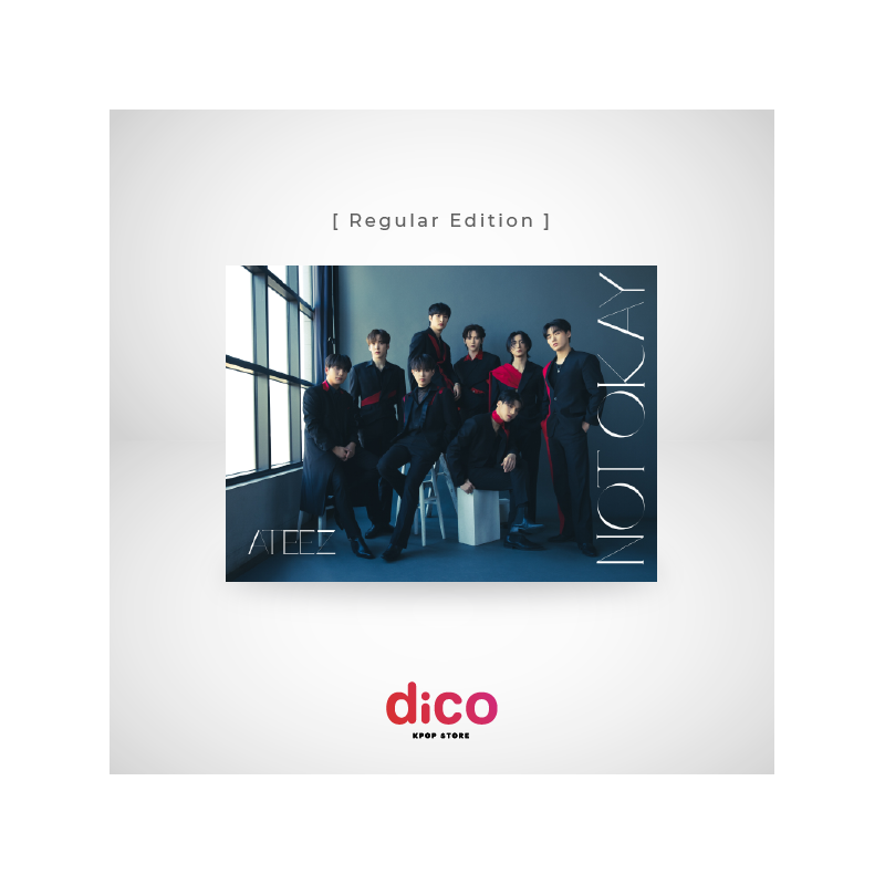 ATEEZ - JAPAN 3RD SINGLE - NOT OKAY (Regular Edition) ATEEZ - JAPAN 3RD SINGLE - NOT OKAY (Regular Edition)