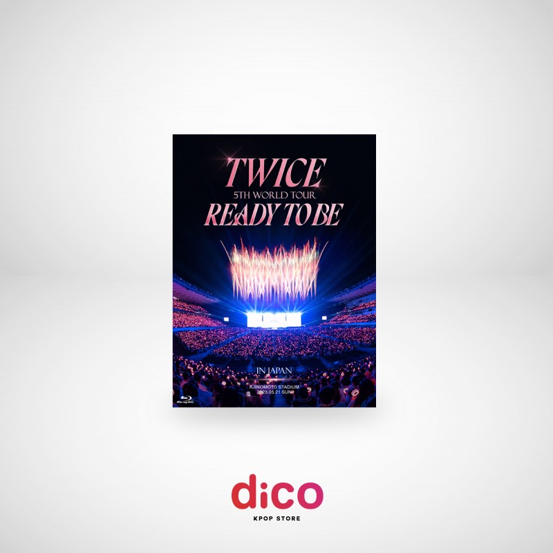 TWICE - 5TH WORLD TOUR 'READY TO BE' in JAPAN DVD (Limited Japanese Edition)
