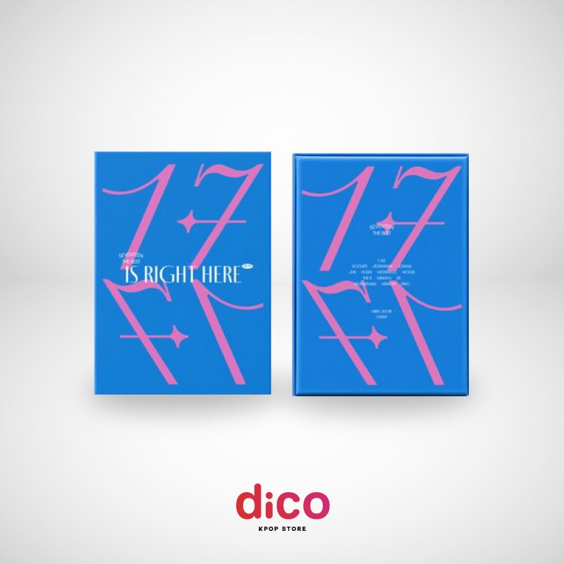 SEVENTEEN - BEST ALBUM 17 IS RIGHT HERE (Dear Ver.) (Random Ver.) SEVENTEEN - BEST ALBUM 17 IS RIGHT HERE (Dear Ver.) (Random Ver.)