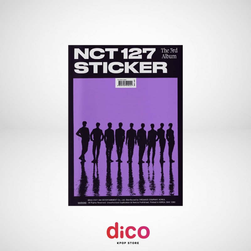 NCT 127 - Sticker (3rd Regular Album) (Sticker Ver.)