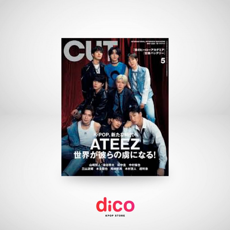 [AGOTADO] CUT Magazine 2024.05 ATEEZ
